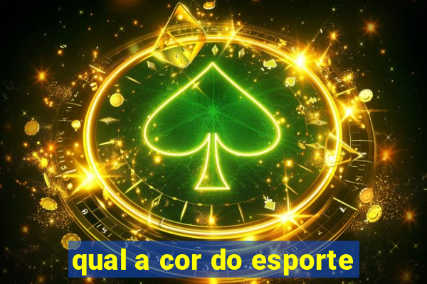 qual a cor do esporte